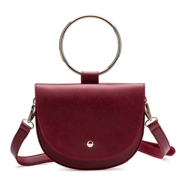 Melie Bianco Handbags - Melie Bianco Felix Ring Vegan Leather Crossbody